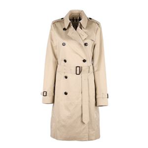 (명품) 버버리 하본 롱 트렌치 코트 스톤 801941