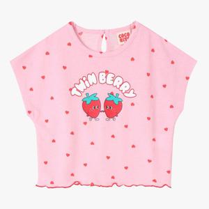 [코코리따]타이니 하트 쿨 반팔티셔츠CERA246E1