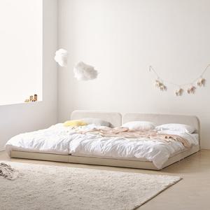 지베스 쿠시 갤럭시원단 슬림오픈 패밀리침대 Q+Q+H호텔