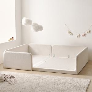 지베스 쿠시 갤럭시원단 슬림둥지 패밀리침대 SS+SS 프레임만