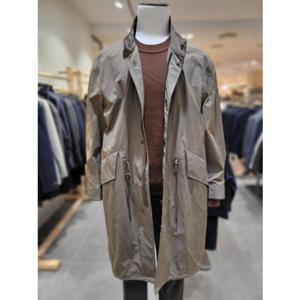 지이크 S S 베이지 오버핏 롱 트렌치 코트 PGMAA6001