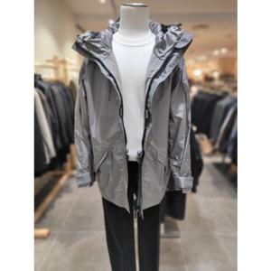 지이크 S S 라이트 그레이 후드 야상 점퍼 PGMAC6703