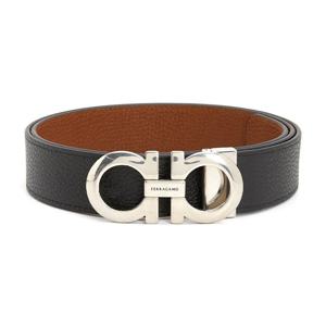 페라가모 간치니 남성 양면 벨트 675542 0776308 (프리컷팅)