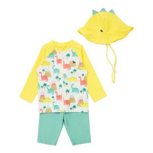 [블루독베이비]공룡집업래쉬가드세트 45370-620-06