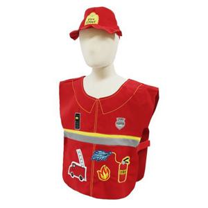 역할놀이 직업옷과 모자-소방관 40303-3