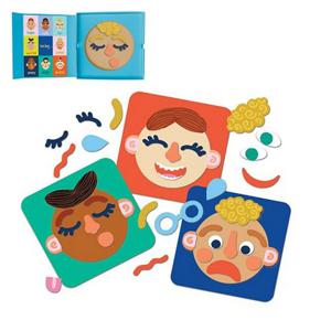 맨하탄토이 자석 얼굴표정놀이 25cm MT158960