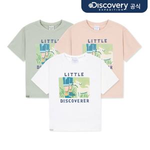 [디스커버리] 키즈 콜라보 전면그래픽 반팔티셔츠 4종 택1