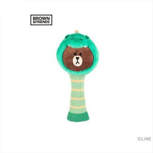 [라인프렌즈] 다이노브라운 우드커버 V2