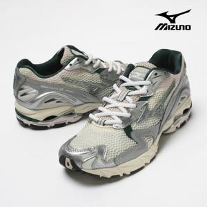 미즈노 운동화 웨이브 라이더 10 남성 런닝화 스노우화이트 슬레이트 D1GA243107