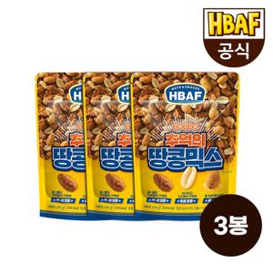 [본사직영] 바프 추억의 땅콩 믹스 300g 3봉 세트