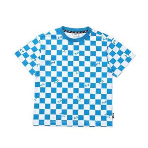 [알로봇]알로봇 체커보드 반팔 티셔츠(14429-332-05)_BL