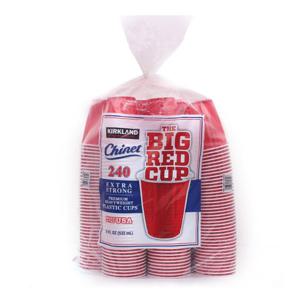코스트코 테이크아웃 레드컵 240개 플라스틱 음료수컵 532ml