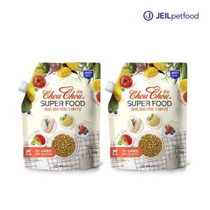 슈슈 슈퍼푸드 어덜트 치킨 앤 라이스 1.5kg 2개/강아지 사료