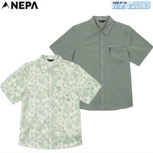 [네파] 남성 여름 보타닉 에어리 아웃도어 반팔 남방 셔츠 7K31563
