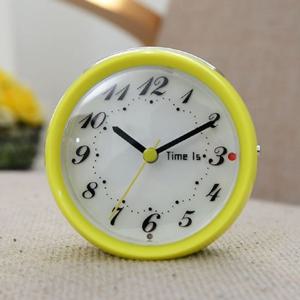 알람시계 라운드 엣지 알람 탁상시계 저소음 라이트 스누즈기능