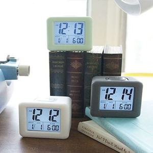 알람시계 알람 라이트 기능이 있는 미니 스퀘어 디지털시계