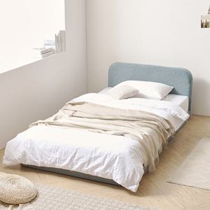 지베스 쿠시 갤럭시원단 슬림오픈 저상형침대 SS+H호텔매트