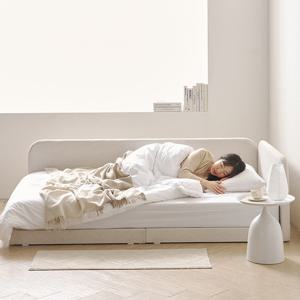 지베스 쿠시 갤럭시원단 슬림가드 저상형침대 SS+H호텔매트