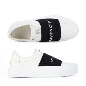 [지방시]BE0029E1BC 116 여성 엘라스틱 밴드 레더 스니커즈