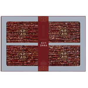 [미소어육] 호주산 소고기 견과육포 선물세트 600g