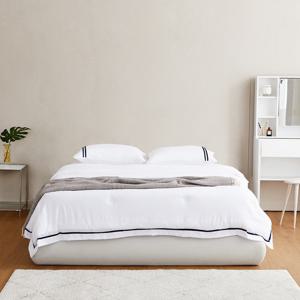 베스트리빙 무헤드 호텔식 아쿠아텍스 무드 패브릭 침대 퀸 Q 침대 매트리스 포함