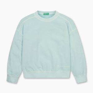 [베네통키즈] 여아 피그먼트 맨투맨_3WITC10ONLB