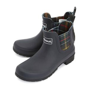 바버 킹햄 웰링턴 여성 첼시 레인부츠 LRF0088NY11