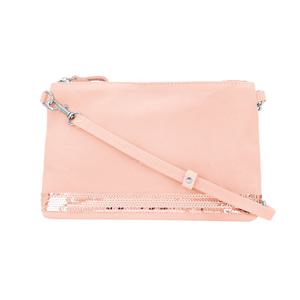 바네사브루노 0PVE01 V41071 351 스팽글 지퍼 클러치 크로스백