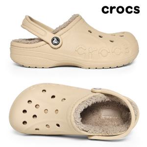 크록스 털실내화 바야 라인드 클로그 털실내화 차이 205969-2ZM