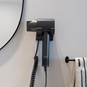 [무케] 윈텍_WTH-S3 항공모터 벽걸이 헤어드라이기 어반그레이 고속 BLDC 모터 음이온 케어 기술 저소음 미용실 헤어드라이기