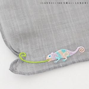 (HC-2DWE505GY) 카멜레온 핸드메이드 손수건 그레이