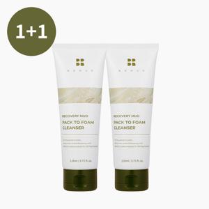 [더블기획] 비알머드 릴리프 머드 팩투폼 클렌저 110ml+110ml
