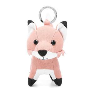 메종키츠네 핑크 시그니처 폭스 모티프 키링 OW06906D WW010700