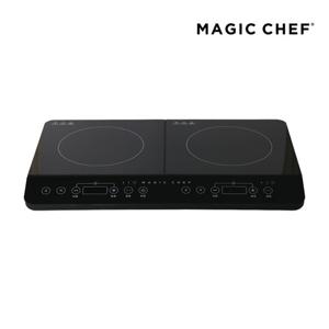 매직쉐프 2구 인덕션 LMIR-KP3500BK 전기레인지 터치식 타이머기능 차일드락 3500W