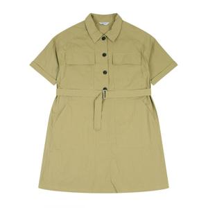 [코데즈컴바인]아웃포켓 셔츠카라 미니원피스 (CJB-OP512W4)