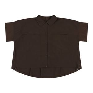 [코데즈컴바인]뒷주름 반팔 셔켓블라우스 (CJB-SH003W5)