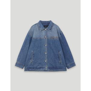 [코데즈컴바인]오버핏 카라 데님자켓 (CKA-DJ501W2)