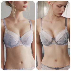 [비너스]A.B컵 오르화 풀컵설계로 가슴을 감싸주는 높은컵선 얇은패드 브라 OBR5917AB