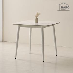 라로퍼니처 세리스 유광 850 저소음 포세린 세라믹 2인 식탁 테이블