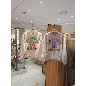 베네통키즈6 여아 스팽글 맨투맨2컬러 3J68C10NX 25SS