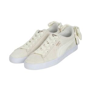 푸마 스웨이드 바우 스니커즈 화이트 366779-02