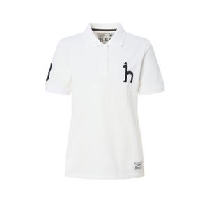 헤지스 여성 25SS 빅퍼피 클래식핏 반소매피케 티셔츠 화이트 HSTS5B994WT