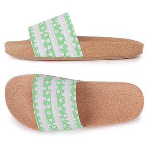 아디다스 공용 아딜렛 코르크 슬라이드 슬리퍼 GX9484