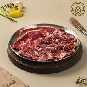 청담미가 안창살 2팩+토시살 2팩+부채살 1팩 (총 1kg)