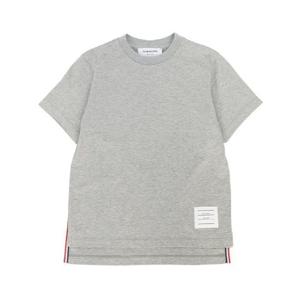 [톰브라운]라이트웨이트 사이드슬릿 반팔티 그레이 FJS036A 0539