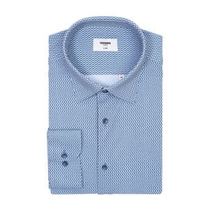 [레노마] 일반핏긴팔 스판 져지 남자셔츠 ROSSG1009블루