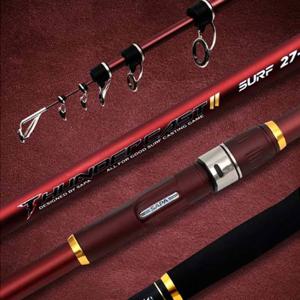 싸파 썬더캐스트2 원투낚시 27-420 버건디 바다원투대