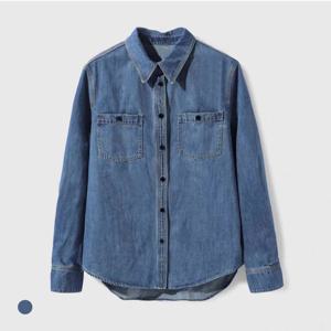 [카라]KARRA 블랙스냅데님셔츠_A5S0648