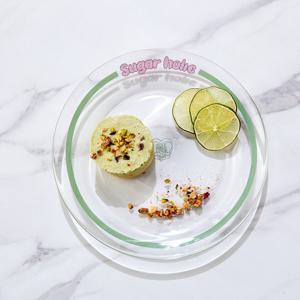 [모던하우스] 슈가홀릭 유리 플레이트그린 21CM