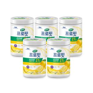 [GS단독구성]셀렉스 프로핏 클리어 파우더 레몬 360g x 5통 / 100% WPI